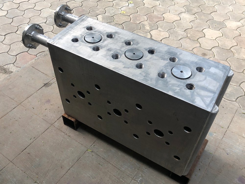 Hyperbarics Pump Block (Liquid End), For Industrial