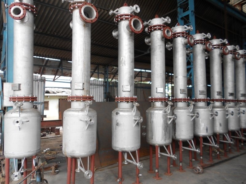 Vertical Vacuum Trap