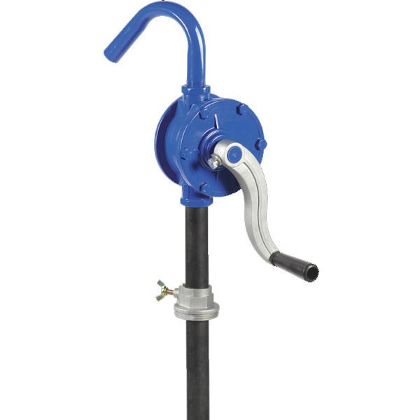 Manual Stainless Steel Rotary Barrel Pumps, Electricity, Paint Coated