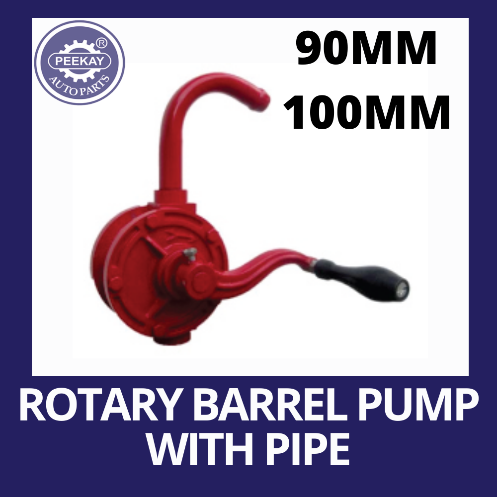 PEEKAY Cast Iron Rotary Barrel Pump with Pipe, Model Name/Number: Pk3030 And Pk3031, Size: 90mm & 100mm