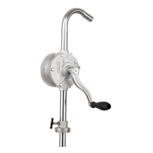 Stainless Steel 20feet Hand Operated Barrel Pump SS / PVDF, Output Pipe Diameter: 1\'\', Size: 2 Inch