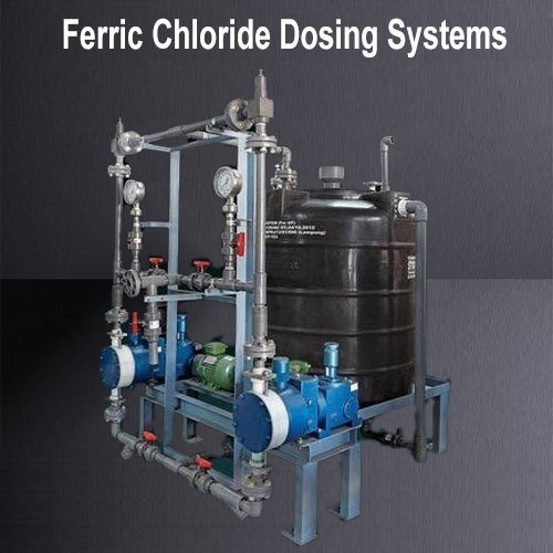 Hydraulic Diaphragm Ferric Chloride Dosing Systems, Maximum 1000 Lph, Capacity: 1000 Lit