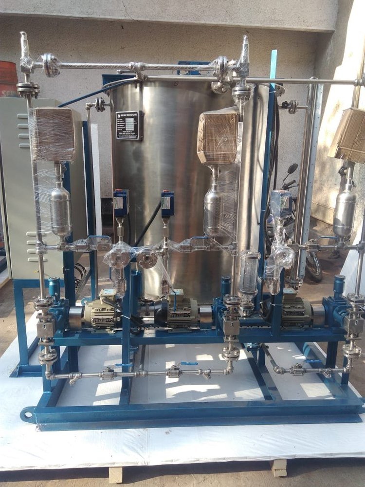 DEPEND ON CAPACITY AND LIQUIDE Chemical Dosing Skid, 10000 Lph