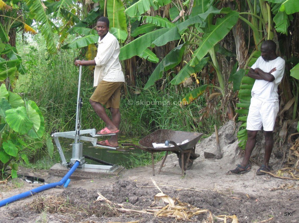 Metal Treadle Pump