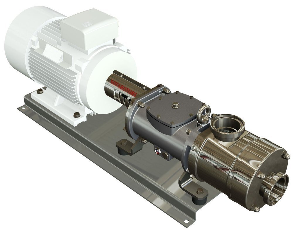 250 Novarotor Twin Screw Pump, Model Name/Number: Hts