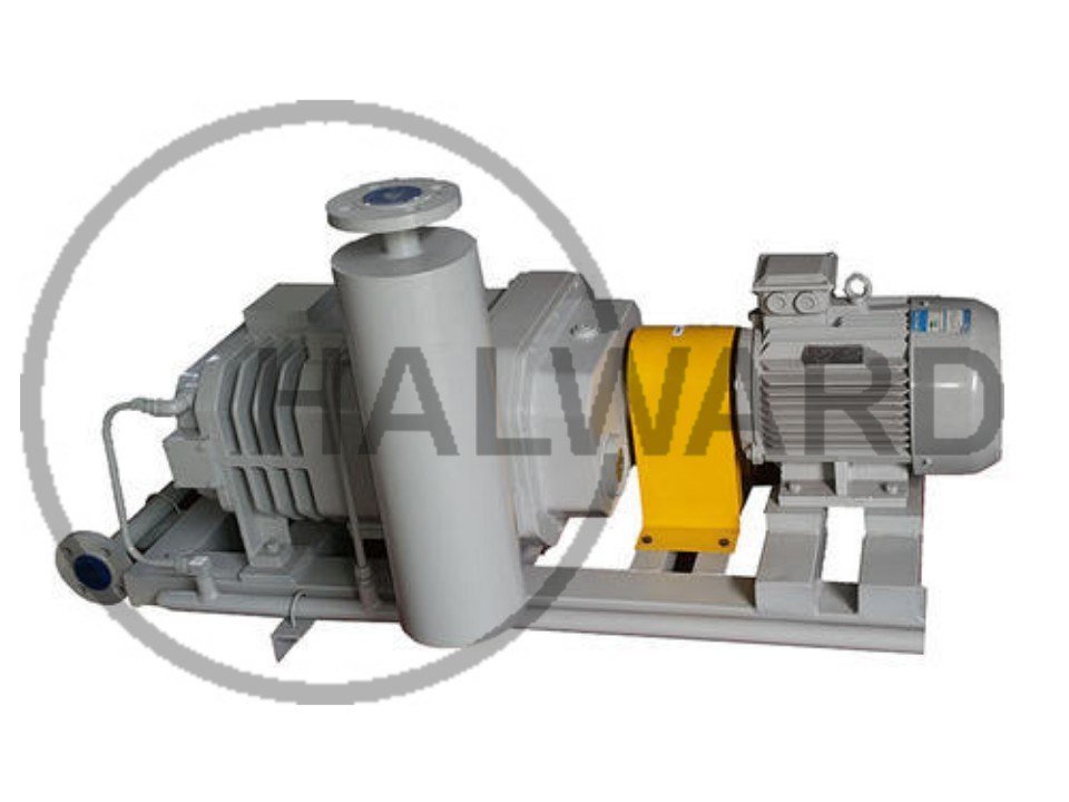 Single stage Belt Drive Rotary Vane Pumps Dry Screw Vacuum Pump, For Industrial, 0.37 kW