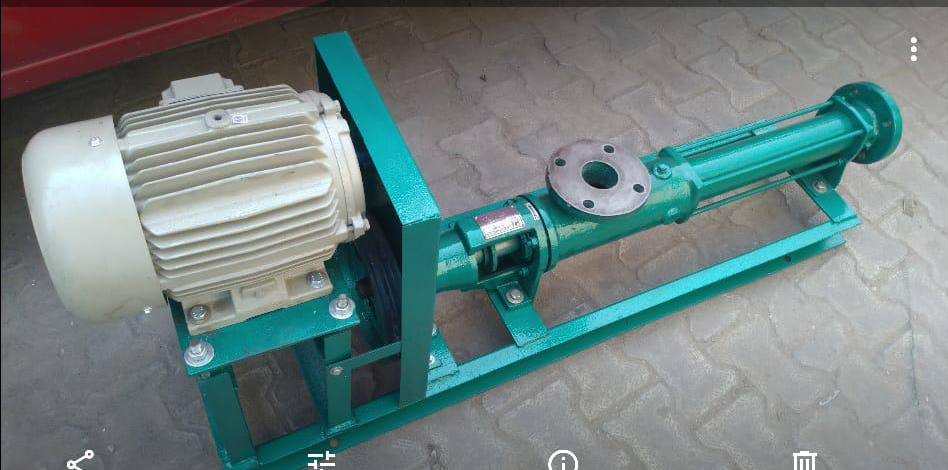 Screw Type Slurry Pumps, 380v, 40 Cubic Meter