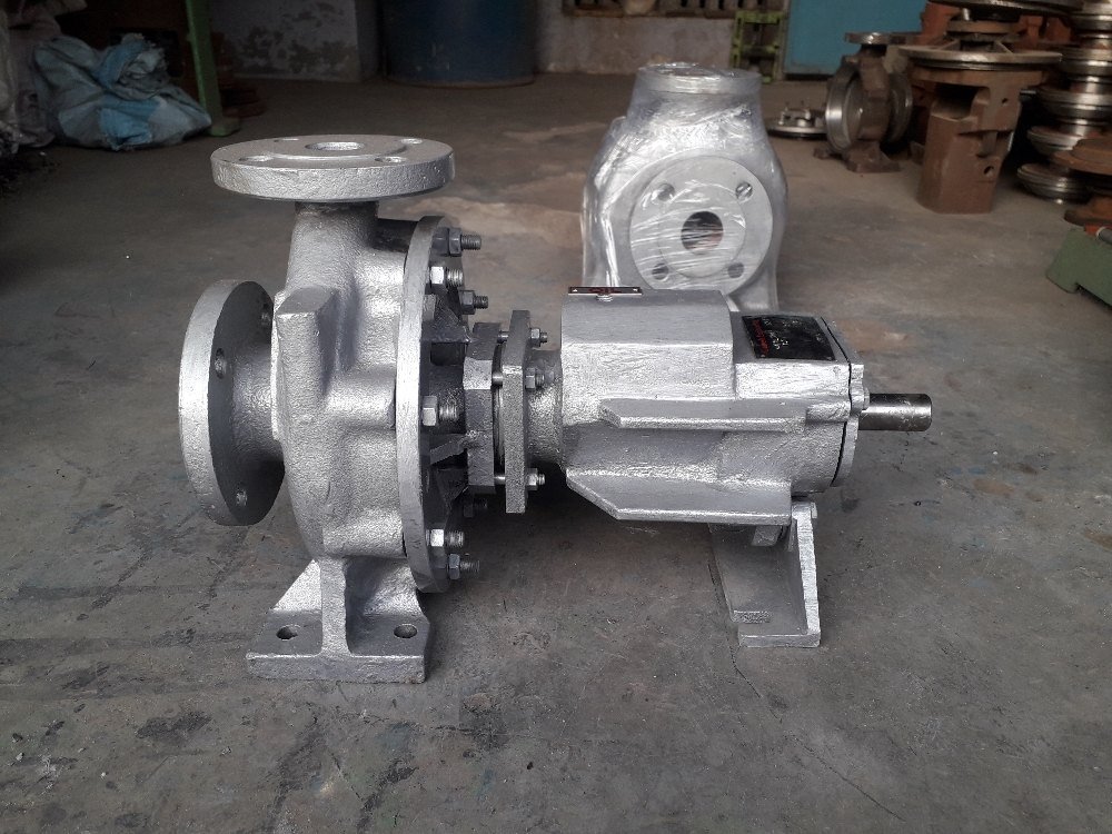 Three Phase Thermic Fluid Hot Oil Air Cooled Pump, Horizontal Centrifugal Type