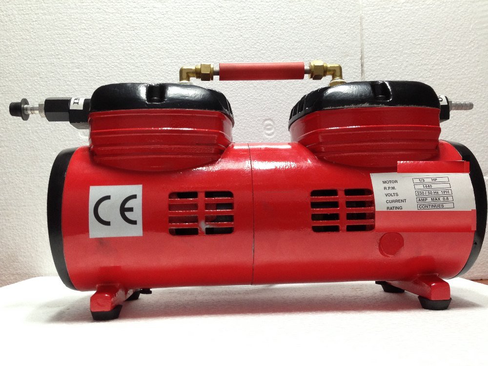 SA Instruments 230V Aluminium Oil Free Diaphragm Type Vacuum Pump, Max Flow Rate: 40