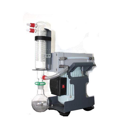 ADITYA SCIENTIFIC Double Stage Diaphragm Vacuum Pump, Max Flow Rate: 0.18 KW, Model: AD2C