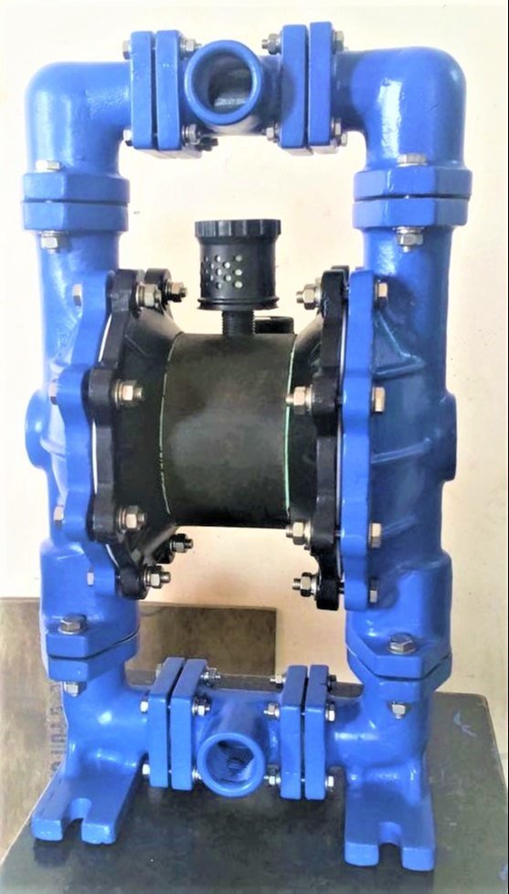 Upto 50 M Head Aluminium AODD Double Diaphragm Pump, Max Flow Rate: 10 Lpm To 500 Lpm