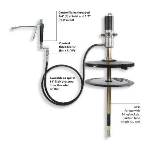 Air Operated Grease Ratio Pumps 50:1