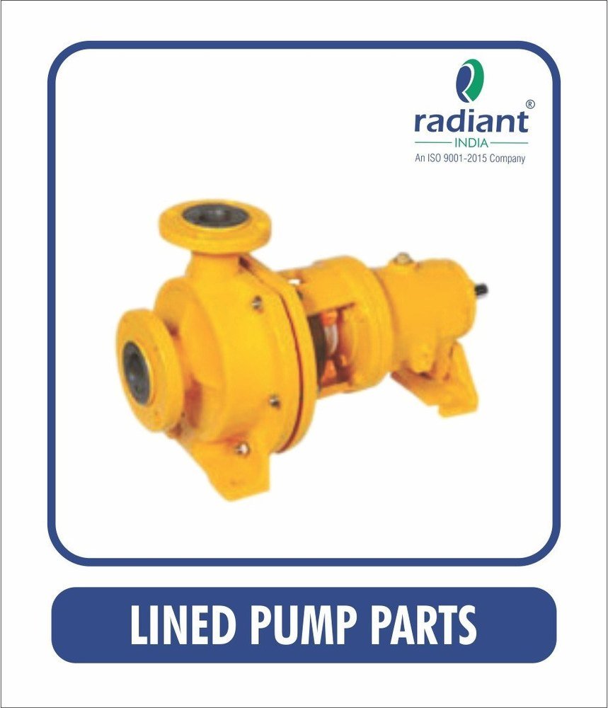 Yellow Ptfe Pump Components, Custom