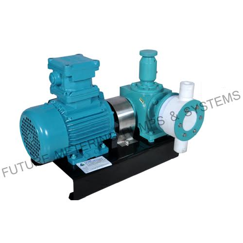 Three Phase PTFE Diaphragm Type Dosing Pump, Model: FL-11