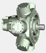 Dual Displacement Staffa Radial Piston High Power Motor