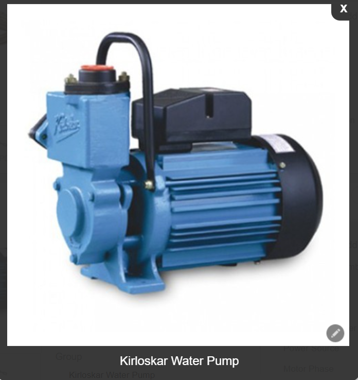 1.1 Kw Electric Kirloskar Water Pumps, 2 - 5 Hp, Model Name/number: Mega 54s