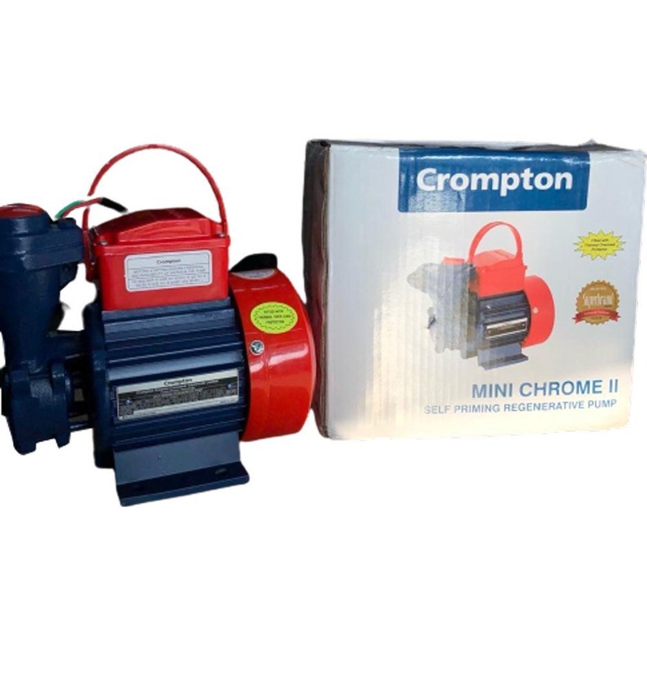 Mild Steel Single Phase Crompton Monoblock Pump