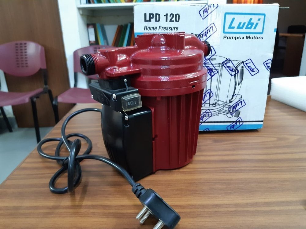 0.5 5 Bar Inline Booster Pump Lubi Lpd 120 Single Booster, For Industrial