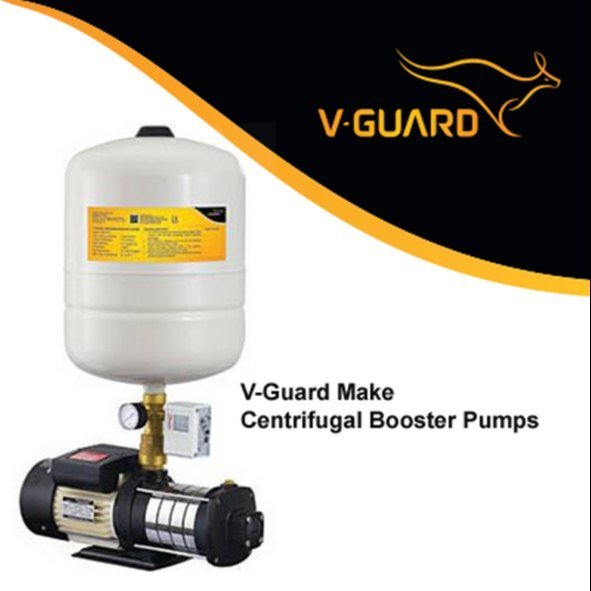 1.5 HP 2.0 To 4. V-Guard Make Centrifugal Booster Pumps, Model Name/Number: VB60-FH3B, 3900 Lph To 1000 Lph