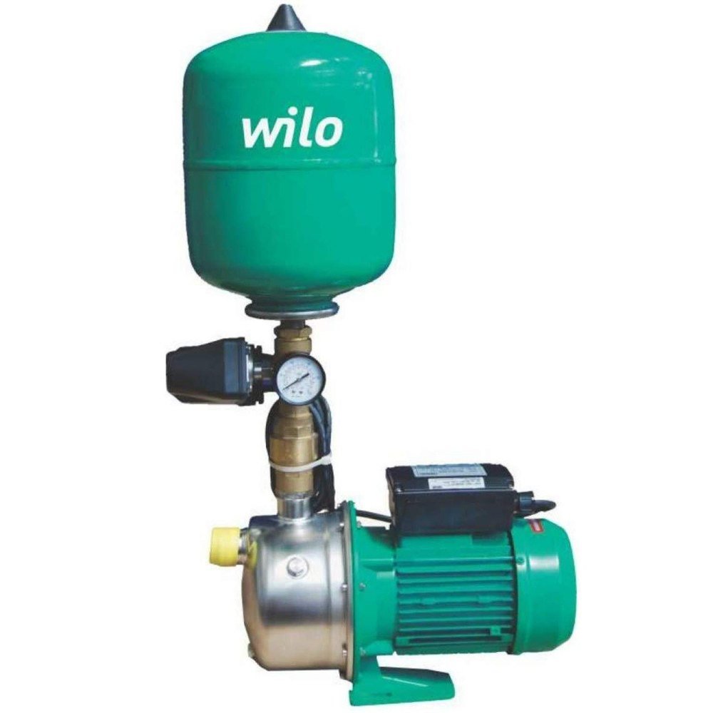 Wilo 0.50 - 1.50hp SS Impeller HWJ Single High Pressure Pump Booster, For Commercial, 80 Lpm