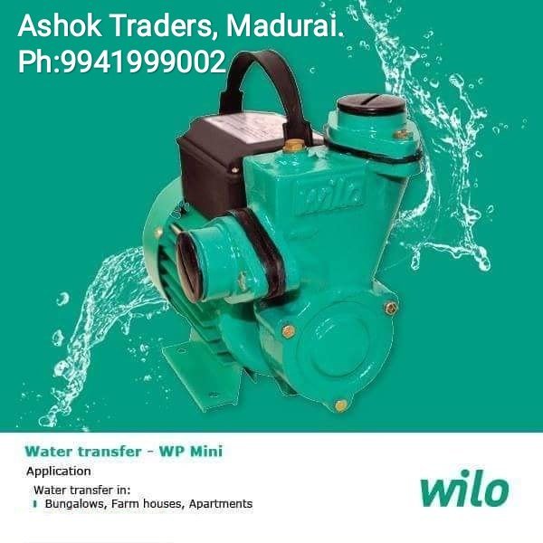 Wilo WPMINI-100 Self-priming Mini Pump, 1 HP