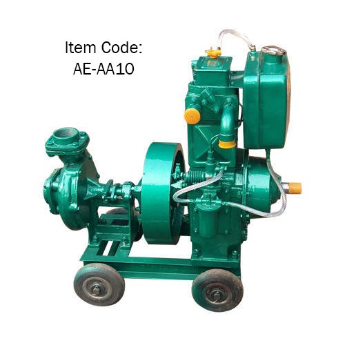 Diesel Engine Pump Set, Water Cooled, Model Name/Number: AE-AA10