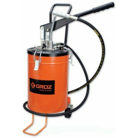 Groz Bucket Grease Pump, Capacity: 6 kg