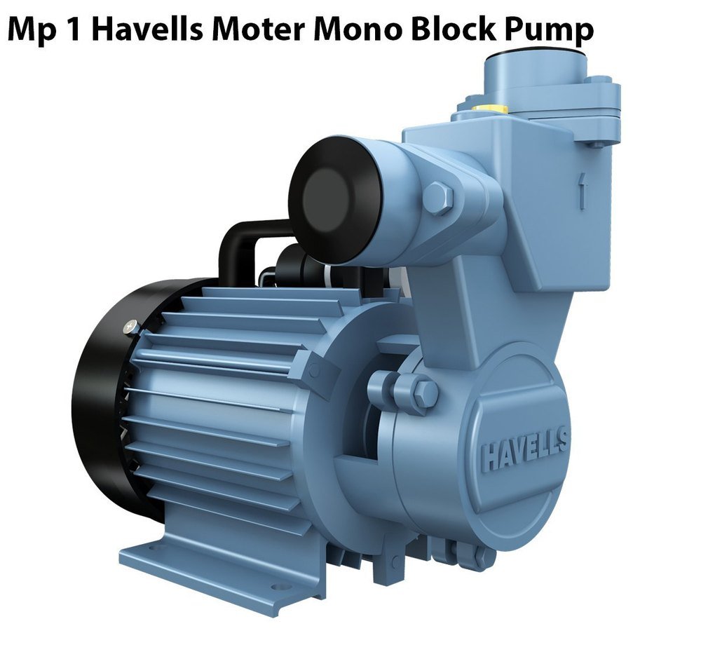 Single Phase Electric Mp 1 Havells Moter Mono Block Pump, For Water Transfer