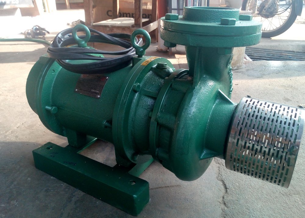 Three Phase Green Suguna Openwell Mono Block Pump, Warranty: 24 months, Electric