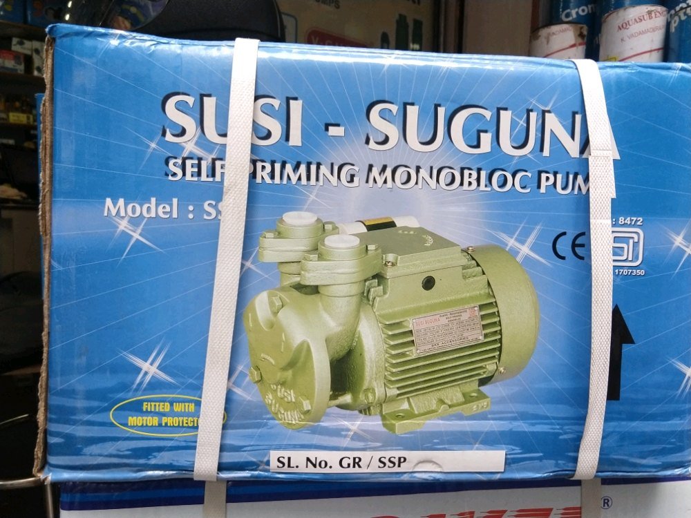 Susi Suguna Self Priming Monoblock Pump, 0.75 kw, Model Name/Number: Ssp