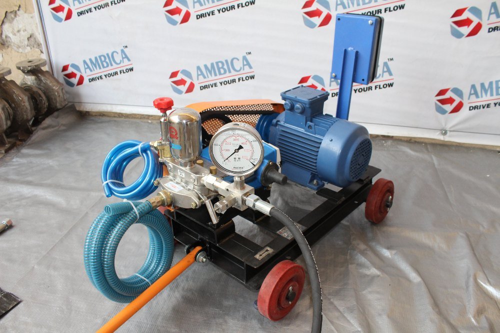 High Pressure Water Jetting Pump, 5 Hp, Max Flow Rate: 50 Lpm