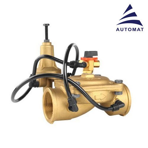 Automat Bronze Hydraulic Control Valve With Pilot, For Industrial