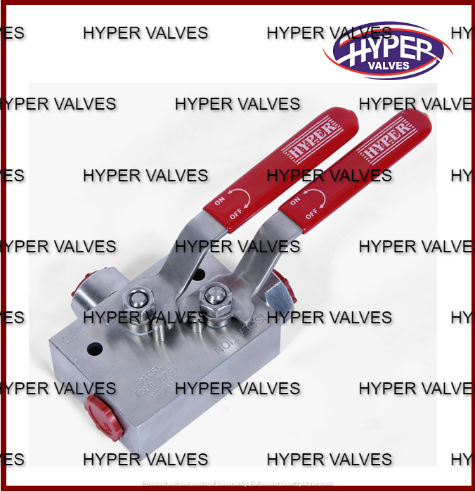 Block and Bleed Ball Valve, Size: 1/2 and 1 inch