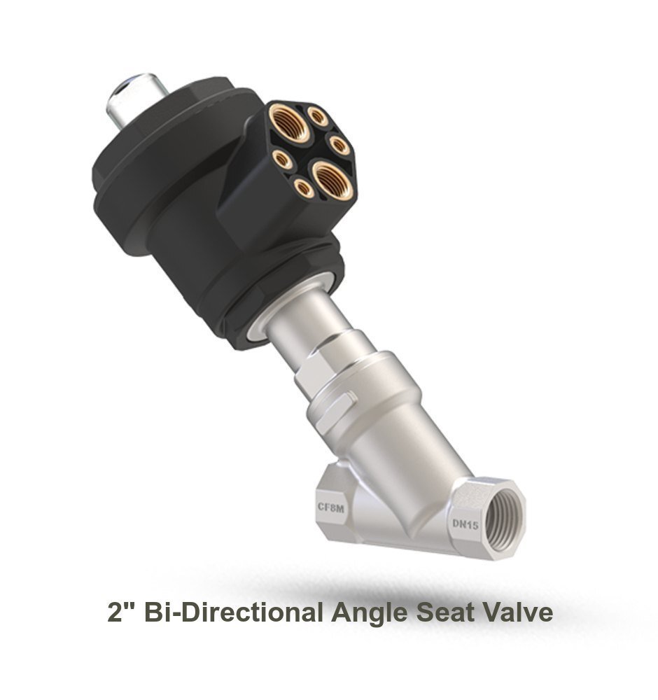 2 Bi-Directional Angle Seat Valve