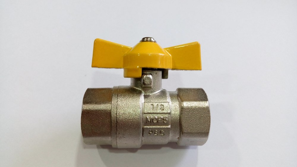 SS Gas Ball Valve with T Handle