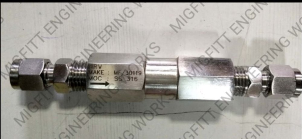 Swing Type Stainless Steel NRV Check Valves, For Water, Butt Weld