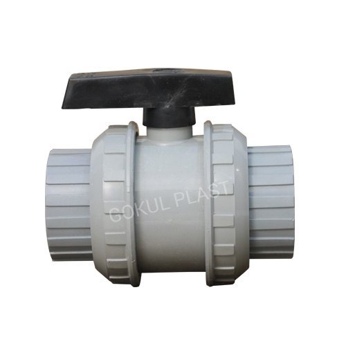 Gokul PP Union Threaded Ball Valve, Size: 15 to 80mm