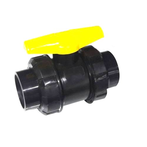 Deepak Plastic Union Ball Valve, Size: 2 Inch