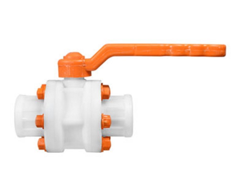 Water Beriwal PP Ball Valve Union Type, Valve Size: 110 mm, Threaded