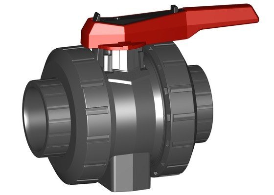 Industrial UPVC Ball valves