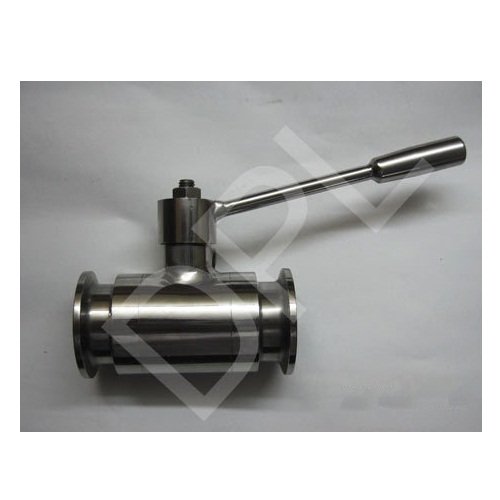 Silver Stainless Steel Triclover Ball Valves