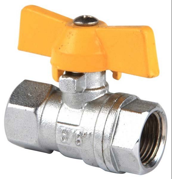 CG Butterfly Handle Brass Ball Valve For Water, Size: 1/8-2