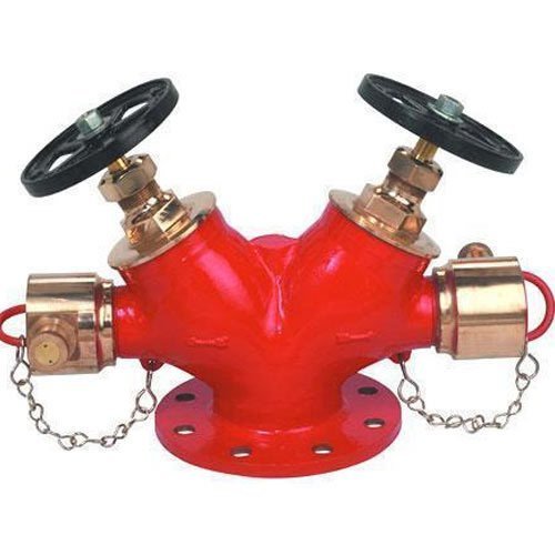 Stainless steel Double Headed Fire Hydrant Valve, for Fire Safety