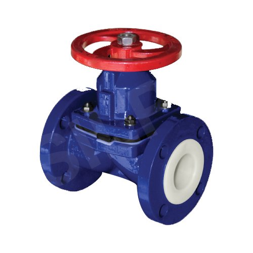 PFA Lined Diaphragm Valve, Size: 15mm To 200 Mm