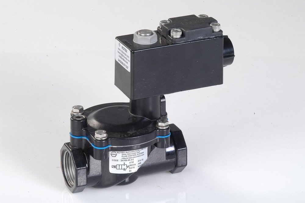 1.5 To 10 Bar Aluminium, Stainless Steel Aluminum Diaphragm Operated Solenoid Valves