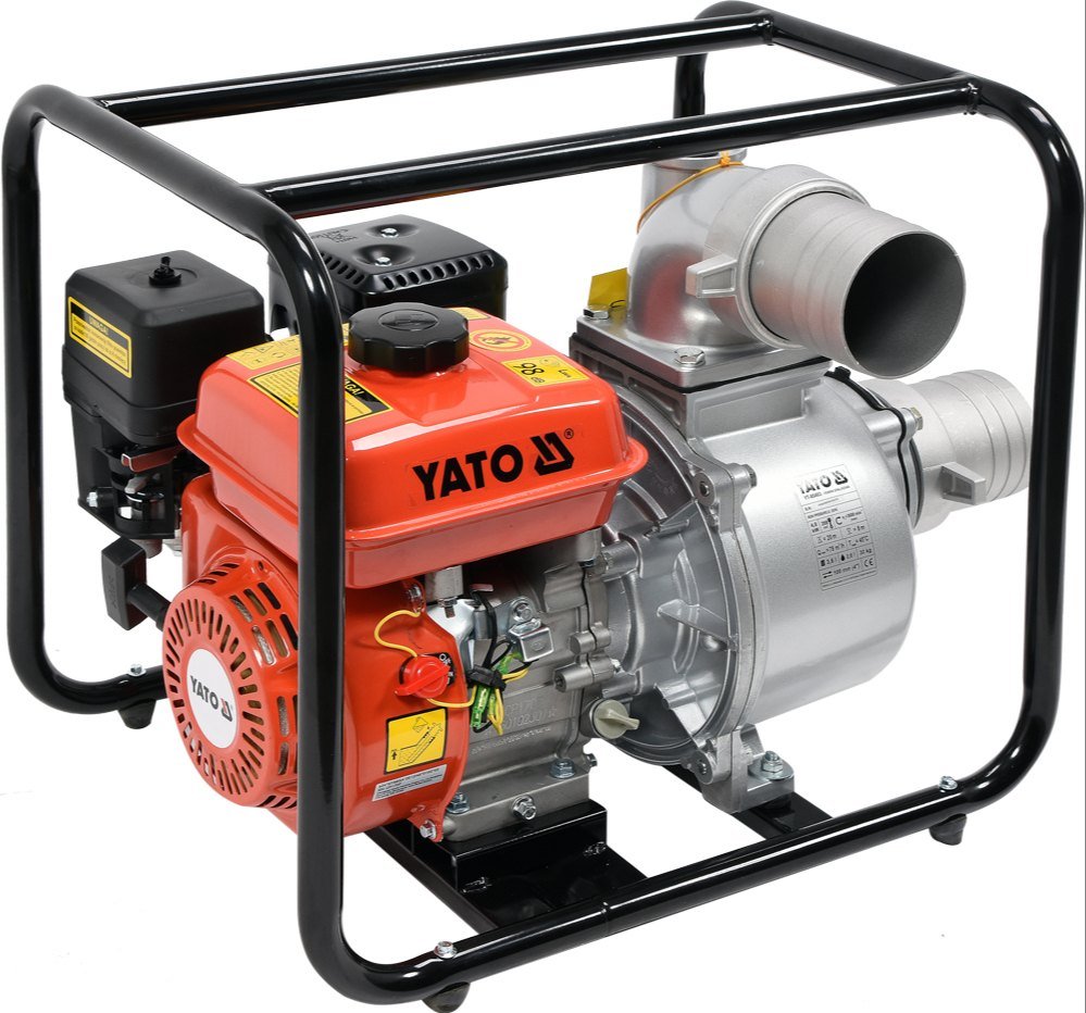 YATO Petrol Gasoline Water Pump, Dj170f, Air Cooled