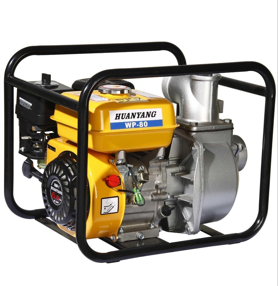 Huanyang WP 80 Agriculture Gasoline Water Pump, Power: 5 kW