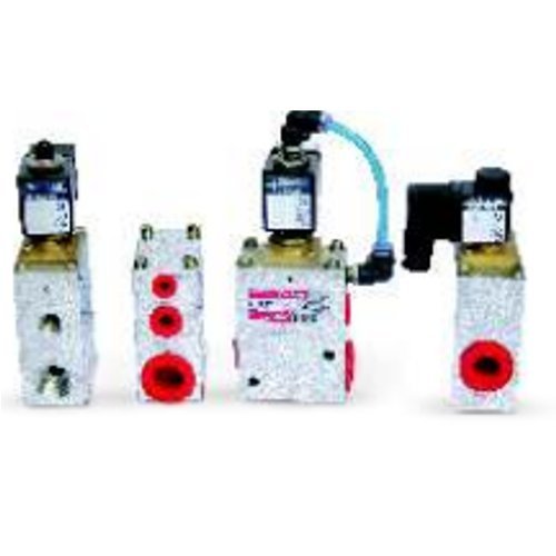 Screwed Solenoid Vertical Poppet Valves, For Air, Valve Size: Upto 1 Inch