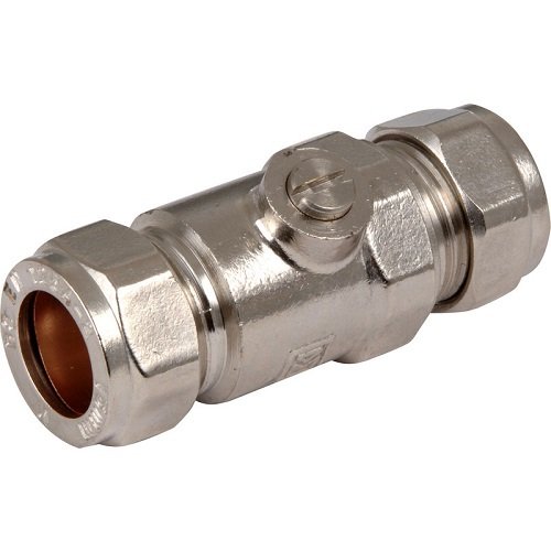 100 lbs Copper Isolation Valve - 15mm, For Hospital