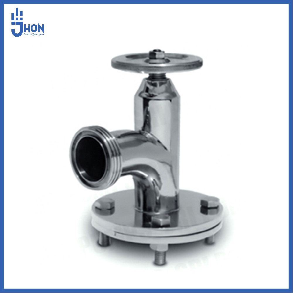 Sms Stainless Steel SS Dairy Angular Valve, Material Grade: SS316, Size: 4 Inch